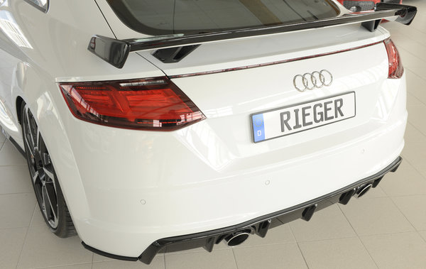 Rieger Heckeinsatz Audi TT 8S