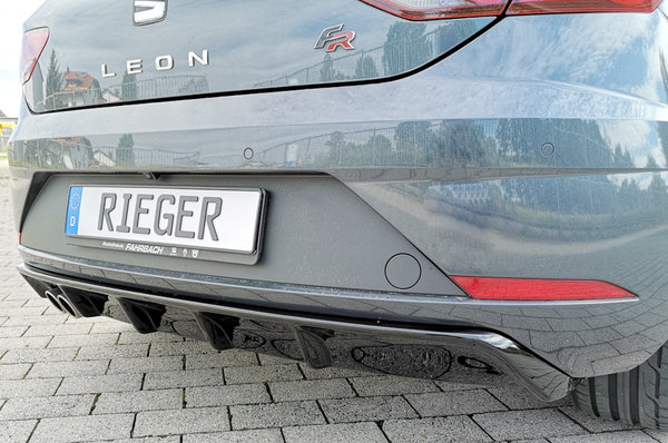 Rieger Heckeinsatz Seat Leon FR (5F): 01.17- (ab Facelift)