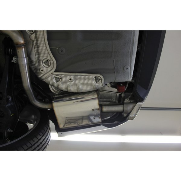 Skoda Octavia 5E RS - TSI Endschalldämpfer rechts/links - Austritt der Endrohre originalen Endrohren