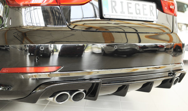 Rieger Heckeinsatz (Typ: 88158) nur S3 (8V) Limousine / Cabrio