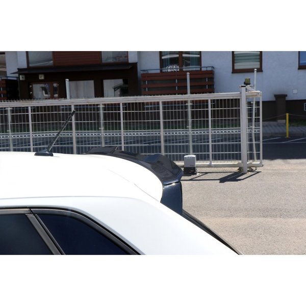 Heck Spoiler Aufsatz Abrisskante passend für VW POLO MK6 GTI schwarz Hochglanz