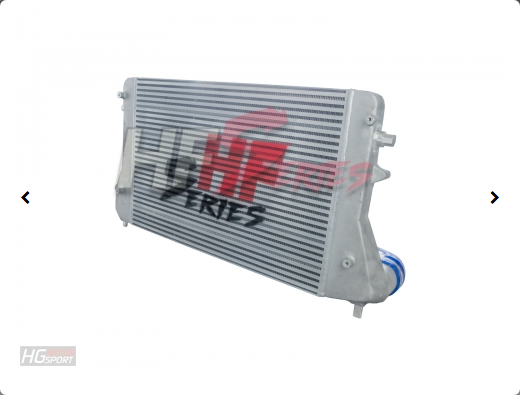 HF-Series V2 Double DIN Ladeluftkühler für VAG Modelle