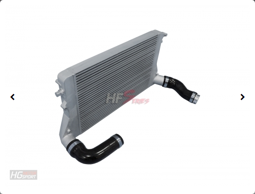 HF-Series V2 Double DIN Ladeluftkühler für VAG Modelle