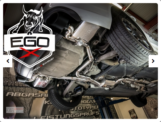 EGO-X Abgasanlage Audi A4/A5 B8 inkl. S4/S5 B8 2.0-3.0 TFSI