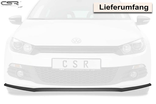 CSR Cup-Spoilerlippe glänzend für VW Scirocco III CSL383-G