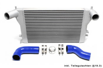 Ladeluftkühler Kit passend für Audi A3/S3 / TT / Seat Leon / Skoda Octavia, Superb / Golf V+VI / Jet