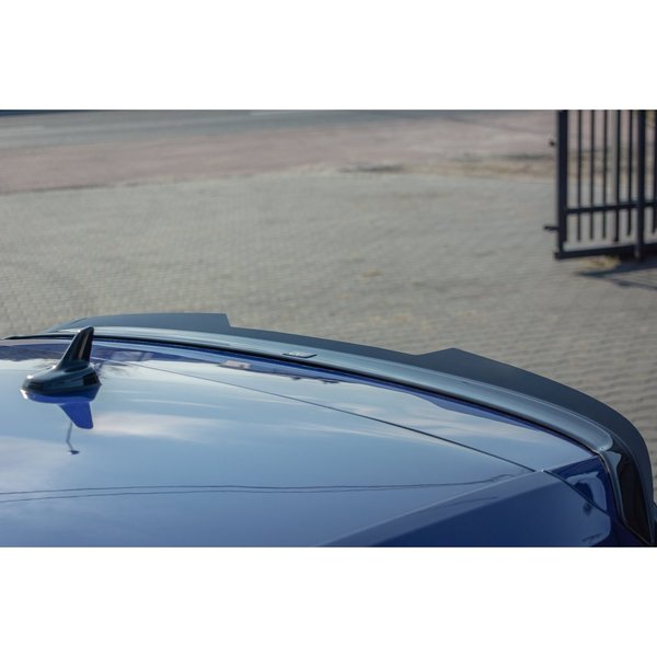 Heck Spoiler Aufsatz Abrisskante passend für V.2 Volkswagen Golf 7 R/GTI Facelift schwarz Hochglanz