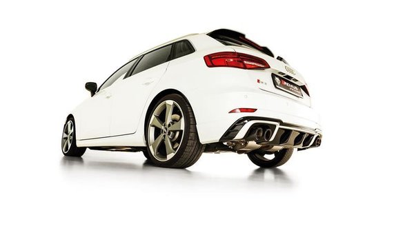 Audi RS3 8V 400PS Remus Auspuffanlage ab Kat/ab OPF inklusive Carbon Endrohre