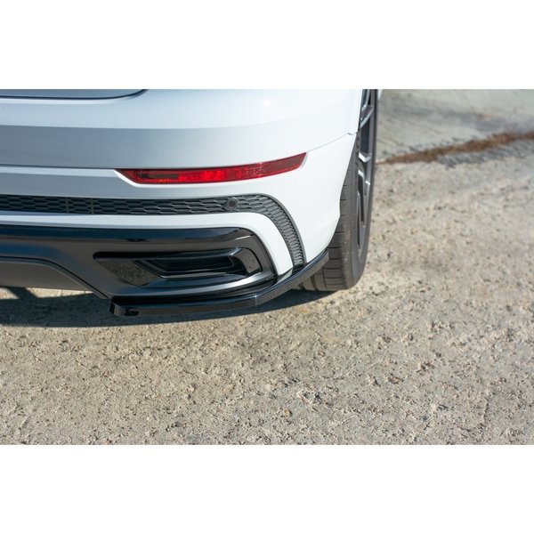 Heck Ansatz Flaps Diffusor passend für Audi Q8 S-line