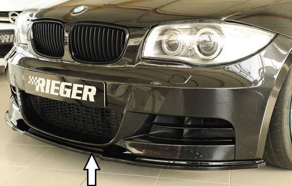 Rieger Spoilerschwert M-Paket-Frontschürze BMW 1er E82, E88 (182 / 1C): 10.07- | Cabrio, Coupe