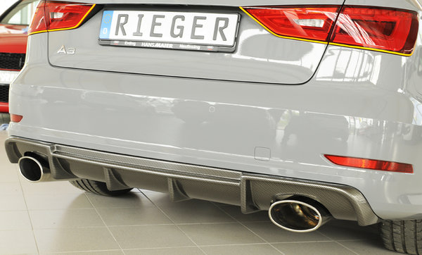 Rieger Heckeinsatz;3-tür. (Cabrio 8V7);05.13-08.16 (bis Facelift)