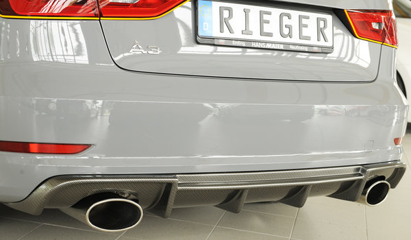 Rieger Heckeinsatz;3-tür. (Cabrio 8V7);05.13-08.16 (bis Facelift)