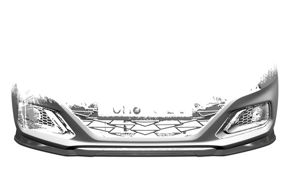 Cup-Spoilerlippe für Hyundai i10 (3. Gen) N-Line CSL525 schwarz Hochglanz