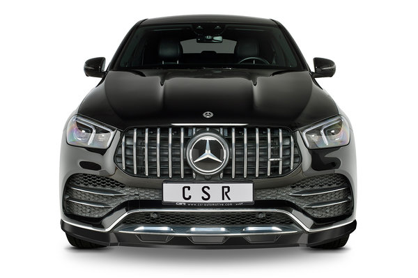 Cup-Spoilerlippe für Mercedes Benz GLE C167 AMG-Line CSL492, schwarz Hochglanz