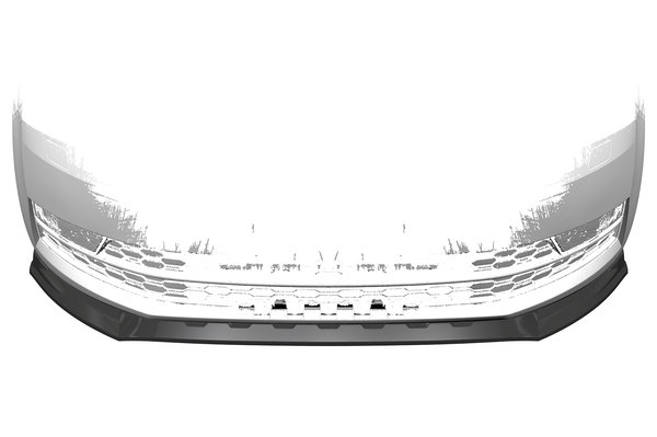 Cup-Spoilerlippe mit ABE für Skoda Octavia 3 (Typ 5E) CSL499, schwarz Hochglanz