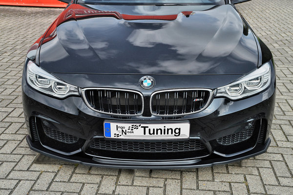 IN-Tuning Cup-Spoilerlippe glänzend schwarz für BMW M3 F80