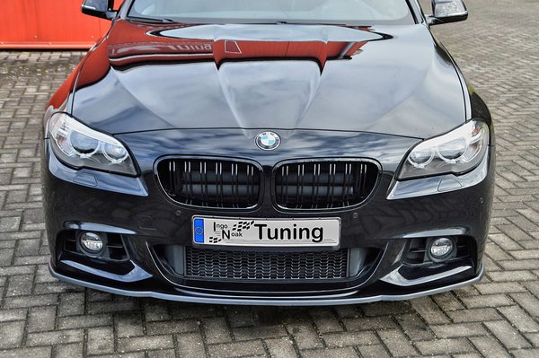 IN-Tuning Cup-Spoilerlippe glänzend schwarz für BMW 5er F10 / F11