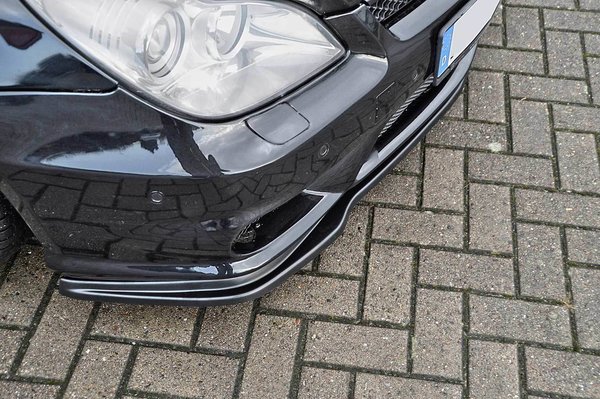 IN-Tuning Cup-Spoilerlippe glänzend schwarz für Mercedes Benz CLS 219 AMG-Line