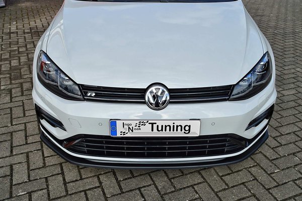 IN-Tuning Cup-Spoilerlippe glänzend schwarz für VW Golf 7 AU R-Line