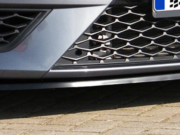 IN-Tuning Cup-Spoilerlippe glänzend schwarz für Seat Leon 3 5F ST