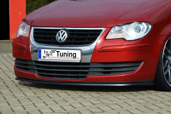 IN-Tuning Cup-Spoilerlippe glänzend schwarz für VW Touran I 1T GP
