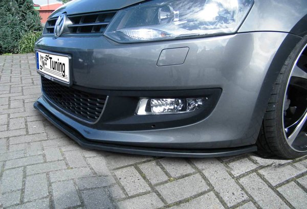 IN-Tuning Cup-Spoilerlippe glänzend schwarz für VW Polo V 6R inkl. GTI