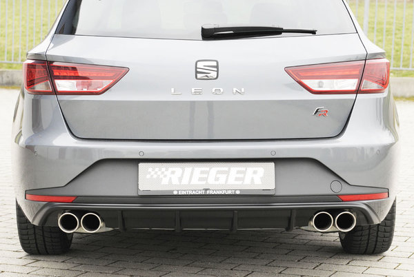 Rieger Heckeinsatz (88104) Seat Leon FR (5F): 01.13-12.16 (bis Facelift) | 5-tür. (ST/Kombi)