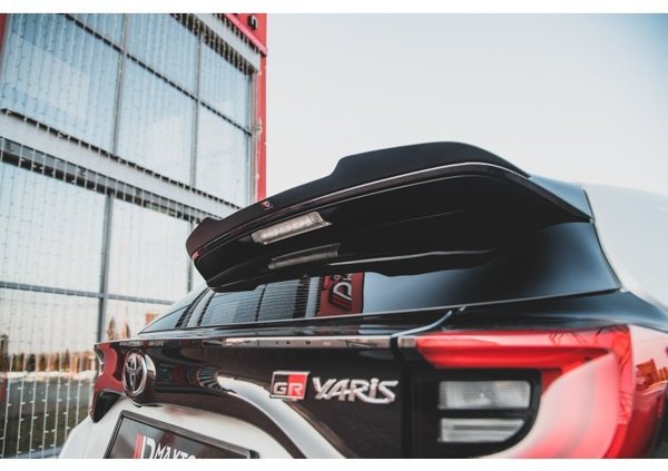 Spoiler CAP für Toyota GR Yaris Mk4 schwarz Hochglanz