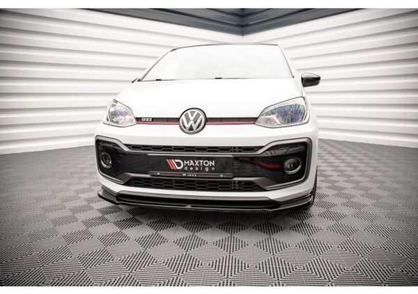 Front Ansatz für Volkswagen Up GTI schwarz Hochglanz