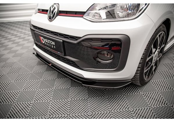Front Ansatz für Volkswagen Up GTI schwarz Hochglanz