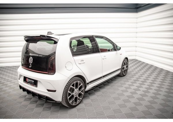 Seitenschweller Ansatz für Volkswagen Up GTI schwarz Hochglanz