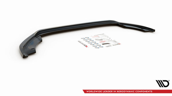 Front Ansatz V.3 für Seat Ibiza FR/ Standard Mk5 schwarz Hochglanz
